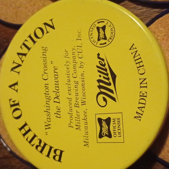 Vintage Miller Genuine Draft Coaster Set - Picture 5 of 9